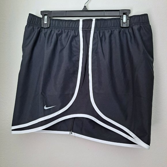Nike Dri Fit black running shorts plus size - Picture 4 of 11